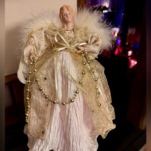 😇🎄💛Angel tree topper